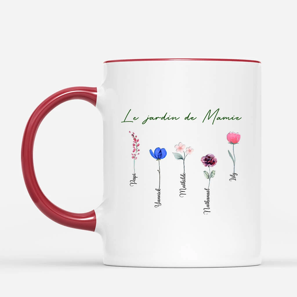 Mug Le Jardin De Maman Personnalisé 4 Mug Le Jardin De Maman Personnalisé – Image 2