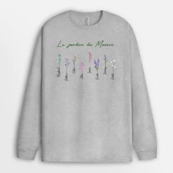 Manches Longues Le Jardin De Mamie Personnalisé