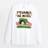 Manches Longues Pyjama De Noël Avec Chats Personnalisé -Cadeau Plus 0108ANFR1 present Personalisable Manches Longues chats personnes