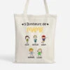 Tote Bag Bonheurs De Mamie Personnalisé