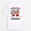T-shirt Personnalisé Couple - Notre Amour Est Toujours Aussi Fort -Cadeau Plus 0231A220GFR2 cadeau personnalisable T shirt parents famille