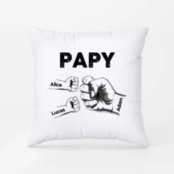Bosse De Poing De Papi Enfants - Coussin À Personnaliser Pour Papy