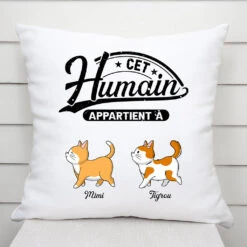 Coussin Cet Humain Appartient À Personnalisé