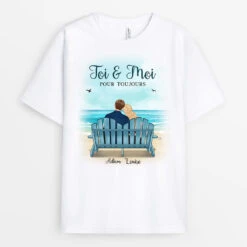 T Shirt Pour Couple Personnalisé - Toi & Moi