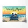 Poster Ensemble Depuis Personnalisé -Cadeau Plus 0489S595GFR1 Cadeau Personnalise Poster Personnes Couples Plage 43904f3e 4483 489b 9a31 417ac6ac0d6f