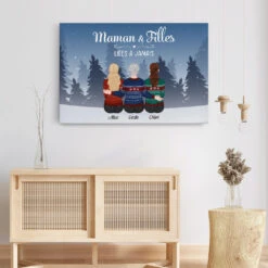 Toile Maman & Filles Personnalisée 7 Toile Maman & Filles Personnalisée -Cadeau Plus 0512CFR3 Cadeau Personnalise Toile Maman Filles Maman Noel 656e31ac af48 4ba8 bbc1 5986874cfb13