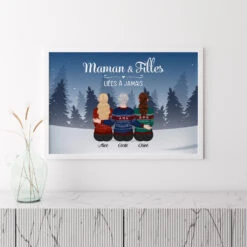 Poster Maman & Filles Liées à Jamais Personnalisé -Cadeau Plus 0512SFR3 Cadeau Personnalise Poster Maman Filles Maman Noel b9a5a360 ce09 4abb b8fb 5f3228e67787