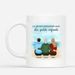 Mug Personnalisé Fete Des Grand Mere - La Meilleure Vie