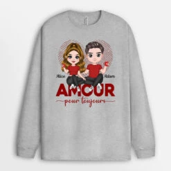 Manches Longues Amour Pour Toujours Personnalisé