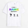 T-shirt Cette Mamie Appartient À Mains Et Empreintes En Noir Personnalisé -Cadeau Plus 0637AFR1 Cadeau Personnalise T shirt Maman Mamie dd7115c3 4352 4b37 a450 5fa1fb4b8557