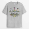 T-shirt Maman Champe De Fleurs Personnalisé -Cadeau Plus 0640AFR2 Cadeau Personnalise T shirt Maman Enfants Maman Mamie b679501d ac08 43f8 a0f3 30008b0a8d89
