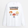 Manches Longues La Bande à Mamie Maman Clair Personnalisé -Cadeau Plus 0755NFR2 Cadeau Personnalise ManchesLongues Bande Maman Mamie