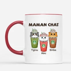 Mug Maman Chat Tasse Personnalisé -Cadeau Plus 0768MFR2 Cadeau Personnalise Mug Chat Amoureux des Chats bde8223a e06c 4f82 a7a2 4593d9ad1d38