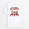 T-shirt Les Amours De Maman Mamie Personnalisé -Cadeau Plus 0783AFR1 Cadeau Personnalise T shirt Coeur Maman Mamie bf679c9e 05d1 454b ab89 129034e15aa8