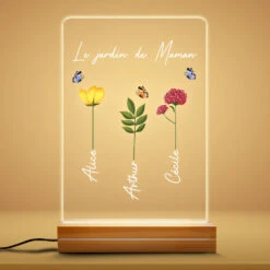 Veilleuse Le Jardin De Mamie Maman Personnalisée