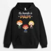 Sweat à Capuche La Bande à Papa Papi Sombre Personnalisé 2 Sweat à Capuche La Bande à Papa Papi Sombre Personnalisé -Cadeau Plus 0793HFR3 Cadeau Personnalise SweataCapuche Bande Papa Papi