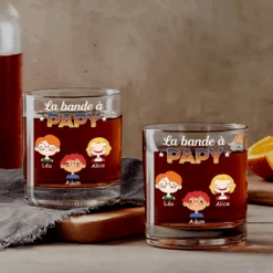 Verre À Whisky Personnalisé - La Bande À Papy Vintage