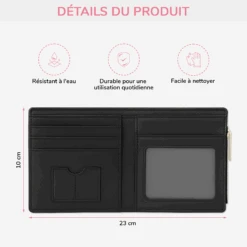 Portefeuille Cuir Personnalisé - La Bande À Papa Vintage -Cadeau Plus 0793JFR3 portefeuille cuir personnalise la bande a papa vintage 0793j8n7b