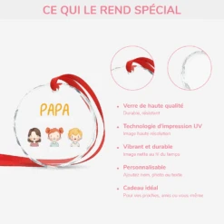 Ornement En Verre Personnalisé - Ce Papa Appartient À Version Pastel 9 Ornement En Verre Personnalisé - Ce Papa Appartient À Version Pastel -Cadeau Plus 0827OFR4 ornement en verre personnalise ce papa appartient a version pastel 0827o8n8b