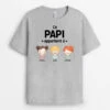 T-shirt Ce Papi Appartient À Couleur Pastel Personnalisé