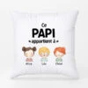 Coussin Ce Papa/Ce Papy Appartient à Personnalisé -Cadeau Plus 0840PFR2 Cadeau Personnalise Coussin Papa Papi 243a61a1 d7fc 47d0 a309 9ccf800fdab8