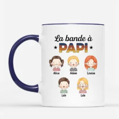 Mug La Bande à Papi Couleur Pastel Personnalisé -Cadeau Plus 0845MFR2 CadeauPersonnalise Mug Bande Papa Papi 097ecab2 28ae 425a 8f0e 0df040507c69