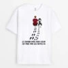 T-shirt Le Chemin Vers Mon Cœur Chiens Hommes Personnalisé