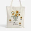 Vase De Fleurs De Maman - Tote Bag Personnalisé Maman -Cadeau Plus 0863BFR1 vase de fleurs de maman tote bag personnalise maman eb22432a f8c3 4ed5 9e10 dc0d3501a7ee