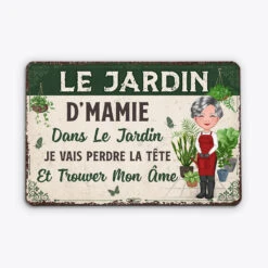 Plaque Jardin Personnalisée – Le Jardin De Maman