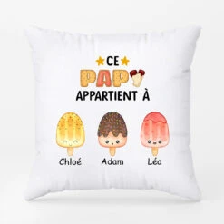 Coussin Mimi Ce Grand Père/Papa Appartient À Personnalisé