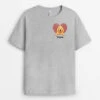T Shirt Personnalisé Chien - Cadeau Pour Les Amoureux Des Chiens -Cadeau Plus 0903AFR2 Cadeau Personnalise T shirt Chiens Amoureux des Chiens