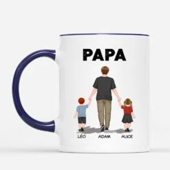 Mug Papy Personnalisé -Cadeau Plus 0909MFR2 Cadeau Personnalise Mug Papa Papy