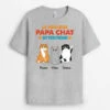 T-shirt Meilleure Maman Chat Meilleur Papa Chat Personnalisé -Cadeau Plus 0943AFR2 Cadeau Personnalise T shirt Meilleur Amoureux des chats