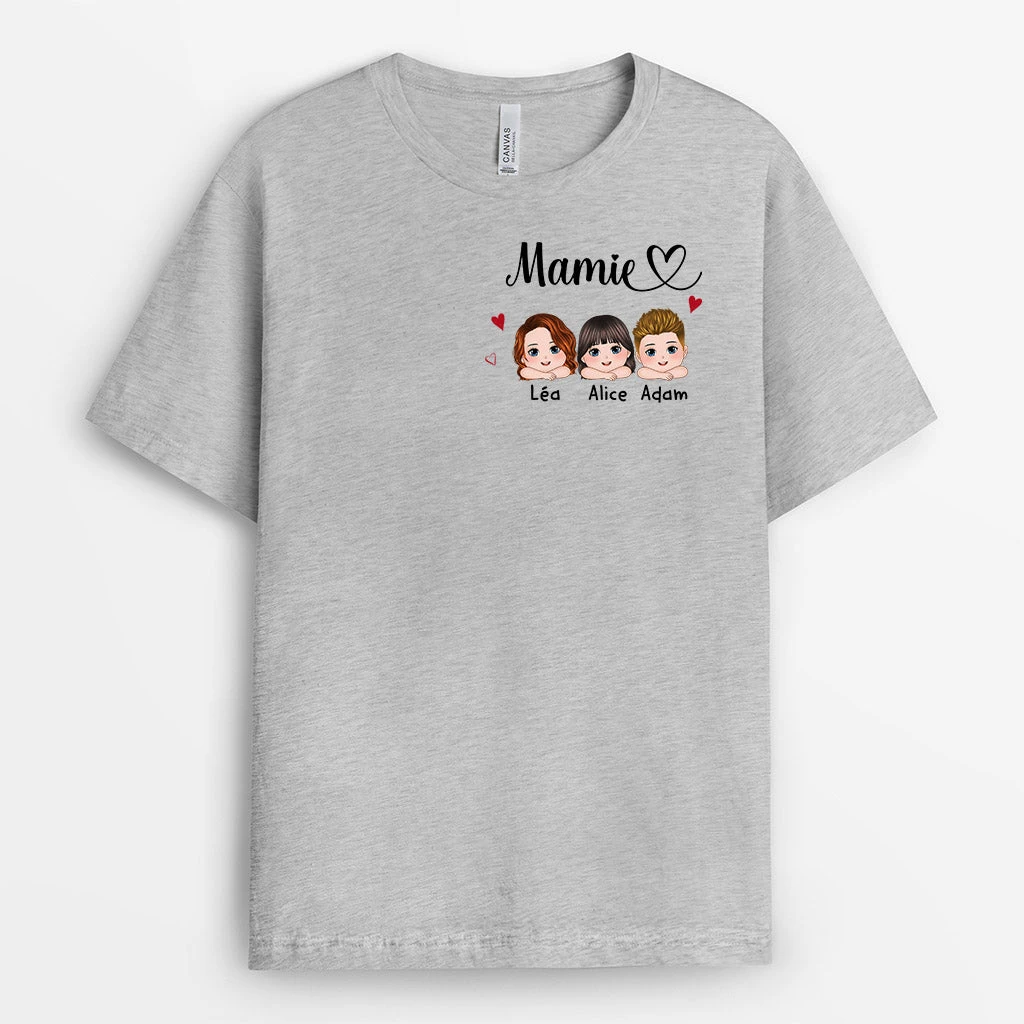 T-shirt Maman Poitrine Personnalisé 4 T-shirt Maman Poitrine Personnalisé – Image 2