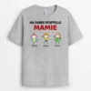 T-shirt Ma Bande M'Appelle Maman Mamie Personnalisé -Cadeau Plus 0956AFR2 Cadeau Personnalise T shirt Bande Maman Mamie
