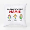 Coussin Personnalisé "Ma Bande M'appelle Maman/Mamie" -Cadeau Plus 0956PFR2 Cadeau Personnalise Coussin Bande Maman Mamie