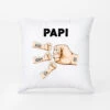 Bosse De Poing De Papy Avec Couleurs - Personnaliser Coussin Pour Papy -Cadeau Plus 0958PFR2 bosse de poing de papy avec couleurs personnaliser coussin pour papy