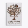 Toile Arbre De Vie Photo Personnalisée Avec Prénoms Famille 1 Toile Arbre De Vie Photo Personnalisée Avec Prénoms Famille -Cadeau Plus 0977CFR1 Cadeau Personnalise Toile Famille Amour Famille