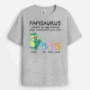 T-shirt Définition Papasaurus Papisaurus Personnalisé -Cadeau Plus 1012AFR2 Cadeau Personnalise T shirt Saurus Papa Papy