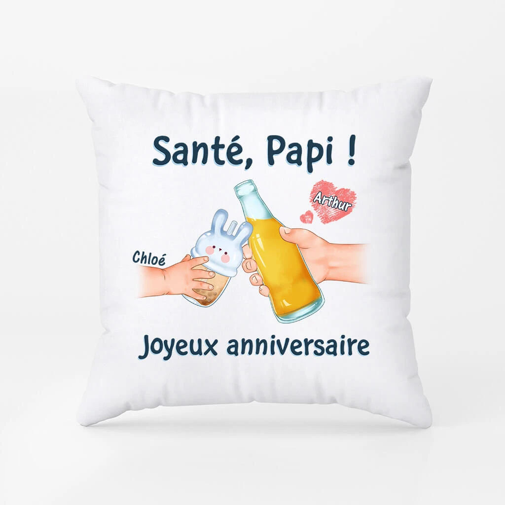 Coussin Papa Joyeux Anniversaire Personnalisé 3 Coussin Papa Joyeux Anniversaire Personnalisé