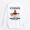 Sweatshirt Je Suis Un Grand-Père Professionnel Personnalisé -Cadeau Plus 1057WFR1 Cadeau Personnalise Sweatshirt Professionnel Papa Papi