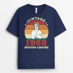 T-shirt Vintage, Édition Limitée Personnalisé