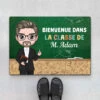 Bienvenue À La Classe - Paillasson Personnalisé - Cadeau Fin D'Année Scolaire -Cadeau Plus 1094DFR1 Cadeau Personnalise Paillasson Bienvenue Classe Professeur