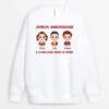 Sweatshirt Joyeux Anniversaire à La Meilleure Maman Personnalisé -Cadeau Plus 1097AFR2 Cadeau Personnalise T shirt meilleure Maman anniversaire