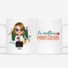La Meilleure Professeure - Mug Merci Maitresse Personnalisé -Cadeau Plus 1099FR1 Cadeau Personnalise Mug Meilleur Professeur