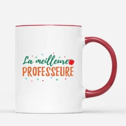 La Meilleure Professeure - Mug Merci Maitresse Personnalisé -Cadeau Plus 1099MFR3 Cadeau Personnalise Mug Meilleur Professeur
