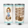 Gobelet Voyage Est Ma Thérapie Personnalisé -Cadeau Plus 1115TFR1 Cadeau Personnalise Gobelet Therapie Voyage