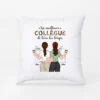 Coussin Les Meilleurs Collègues De Tous Les Temps Personnalisé -Cadeau Plus 1121PFR1 Cadeau Personnalise Coussin Meilleurs Collegues Collegue