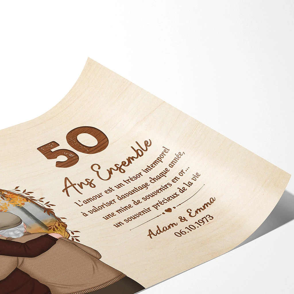 Poster L'amour Est Un Trésor Intemporel Personnalisé 4 Poster L'amour Est Un Trésor Intemporel Personnalisé – Image 2