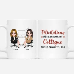 Mug Personnalisé - Félicitations D’être Devenu(e) Mon Collègue